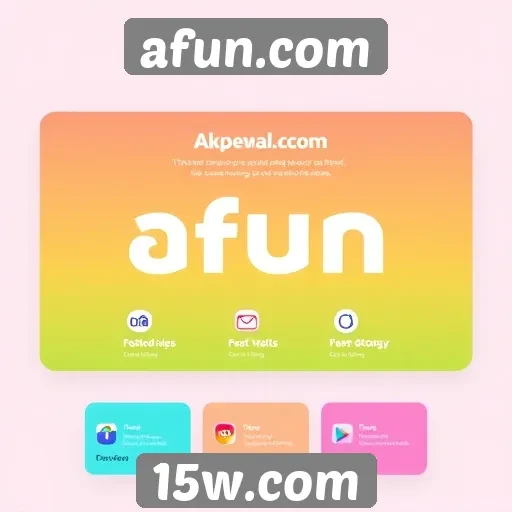 Análise da interface de usuário do afun.com